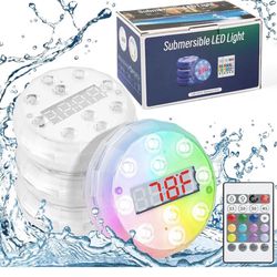 3 RGB LED Submersible Underwater Lights.w/ 2 https://offerup.com/redirect/?o=UmVtb3Rlcy5EaWdpdGFs Temperature Display