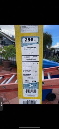 Excellent Condition different sizes heavy duty double different sizes Fiberglass ladders