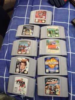 Nintendo 64 Game Lot