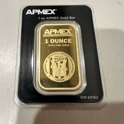 APMEX 1 oz Gold Bar