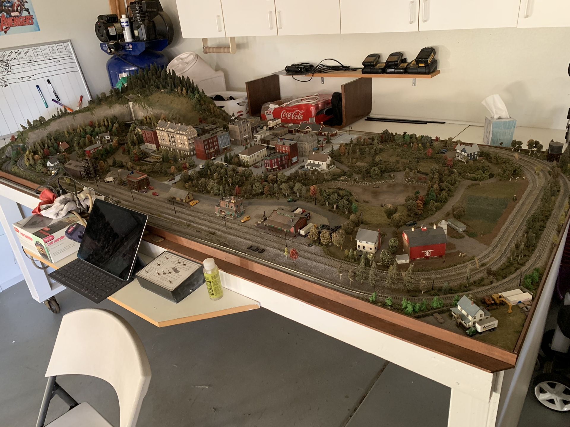 Custom N Scale Railroad layout