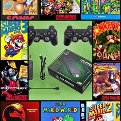 ❤️❤️ Llegaron Las Nuevas Consolas Con Más De 1000 Videojuegos, Retro😱 y dos controles inalámbricos