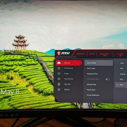 MSI 24inch curved Monitor. MAG241C