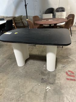 New 54”x32” MDF Wooden Table Sell as is