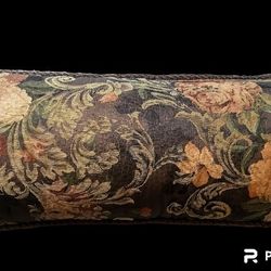 Vintage Tapestry Sofa Bed Chair Cushion Large 24 In