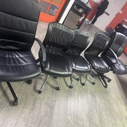 5 Office Chairs