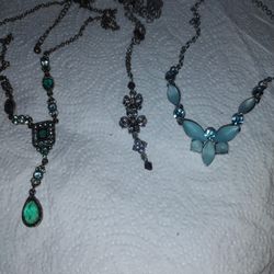 necklaces pendents 3 of them