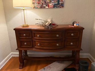 American Drew Bob Mackie Cherry Wood 6-Drawer Chest