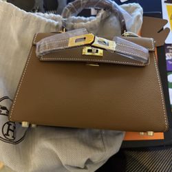 Brown Birken Bag And Box
