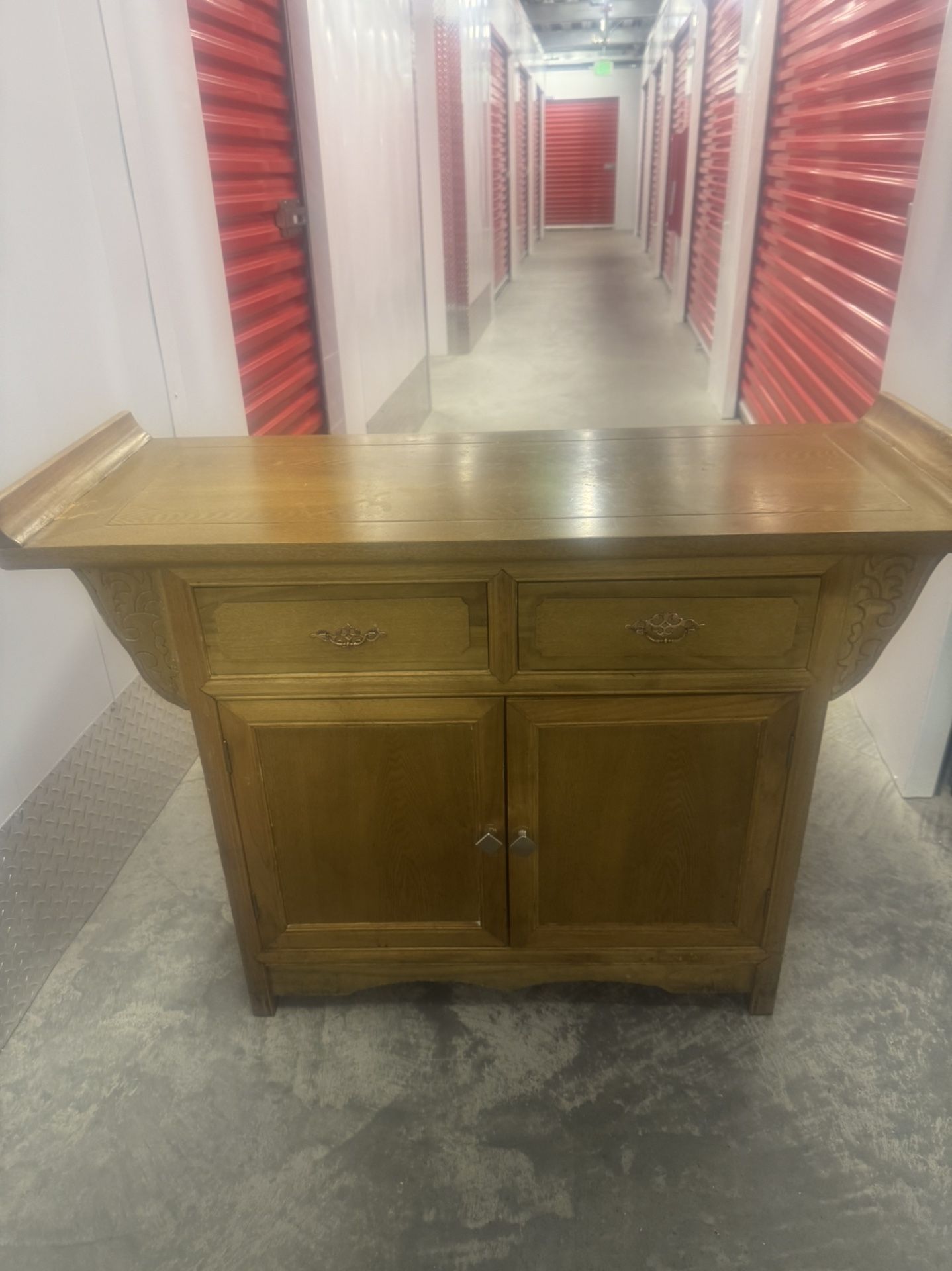 Chinese Wood Ming Style Alter Cabinet Or CHINESE SIDE CABINET