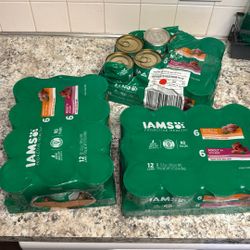 37 Can Of IAMS dog Food For 
