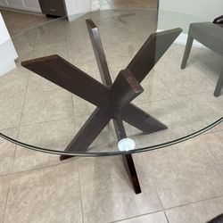 Glass Table With Chairs