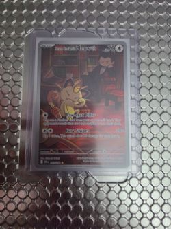Team Rocket's Meowth illus 203/182