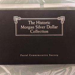 HISTORIC MORGAN SILVER DOLLAR COLLECTION BOOK 5 MORGAN SILVER ATQ DOLLARS