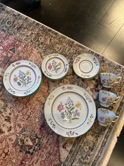 Vintage Spode Summer Palace China Set – 28 Pieces – Made in England – Discontinued  Dinnerware Set