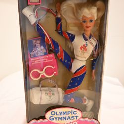 Atlanta Olympic Gymnast Barbie Set