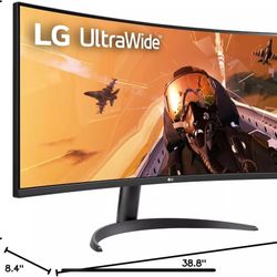 LG 34WN80C-B UltraWide Monitor 34" 