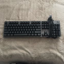 Chrome Logitech 100% Keyboard Good Condition