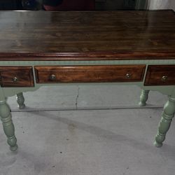 Rustic Farmhouse Desk / Vanity / Console Table