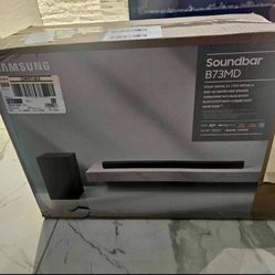 Samsung Sound Bar W/ Bass Boost & Wireless Sub