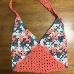 Crochet purse 