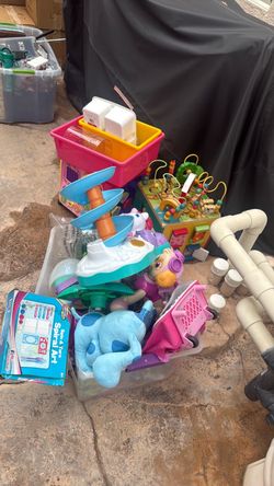 Free toys ready for pick up