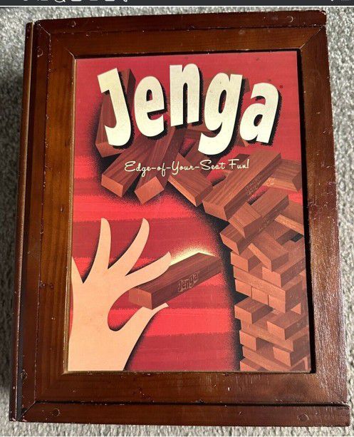 Jenga Book Game 