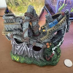 Aquarium Accessory (sunken Ship)