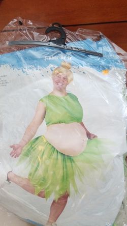 TINKER BELLY Holloween costumes adult one size fits all