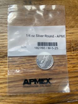 APMEX 1/4 silver oz