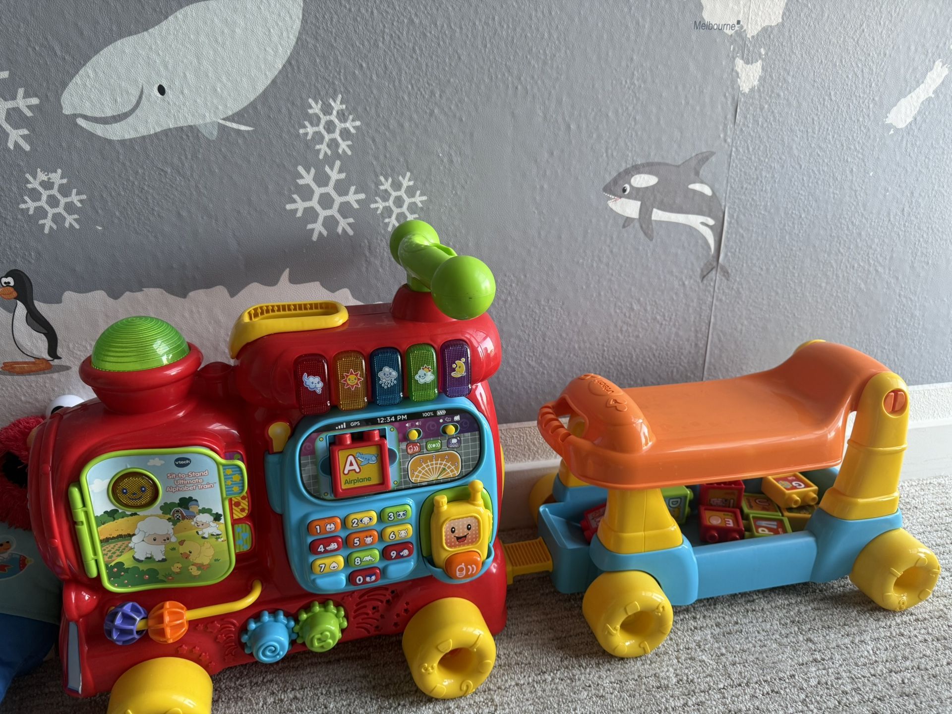 Vtech Sit To Stand Toddler Train 