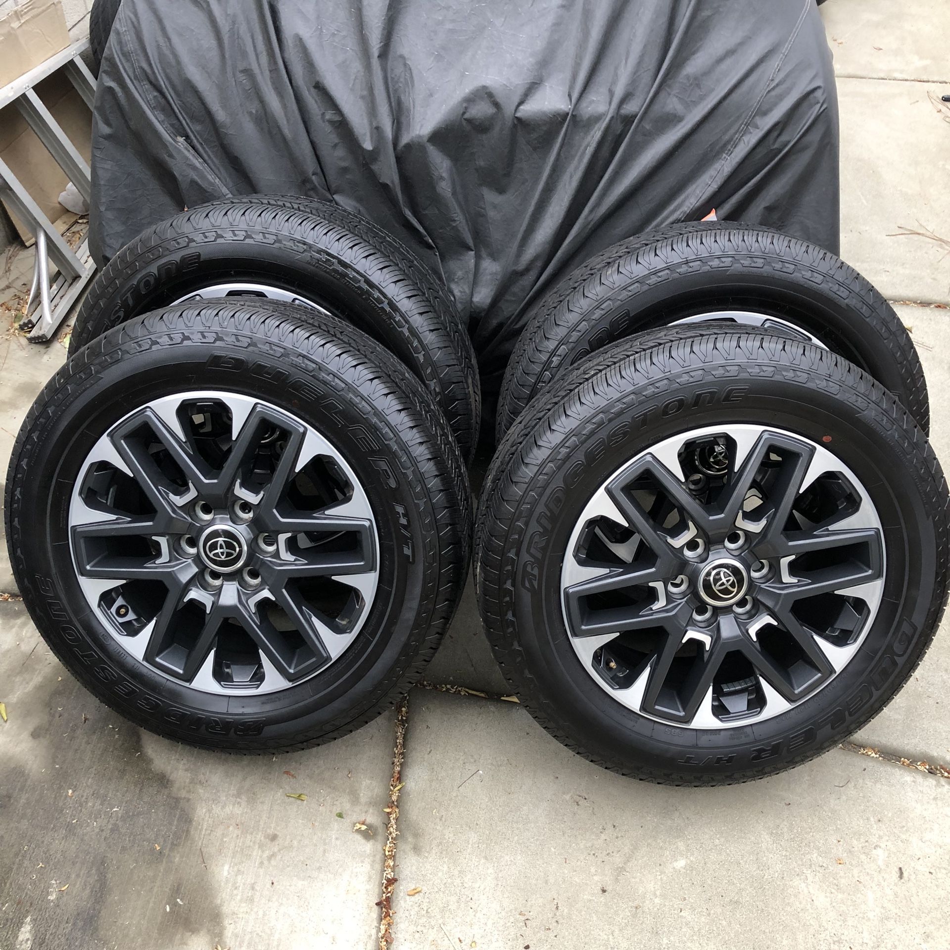 Set Wheels Rims Tires 2024 Toyota Tundra Sequoia Land Cruiser Limited ...