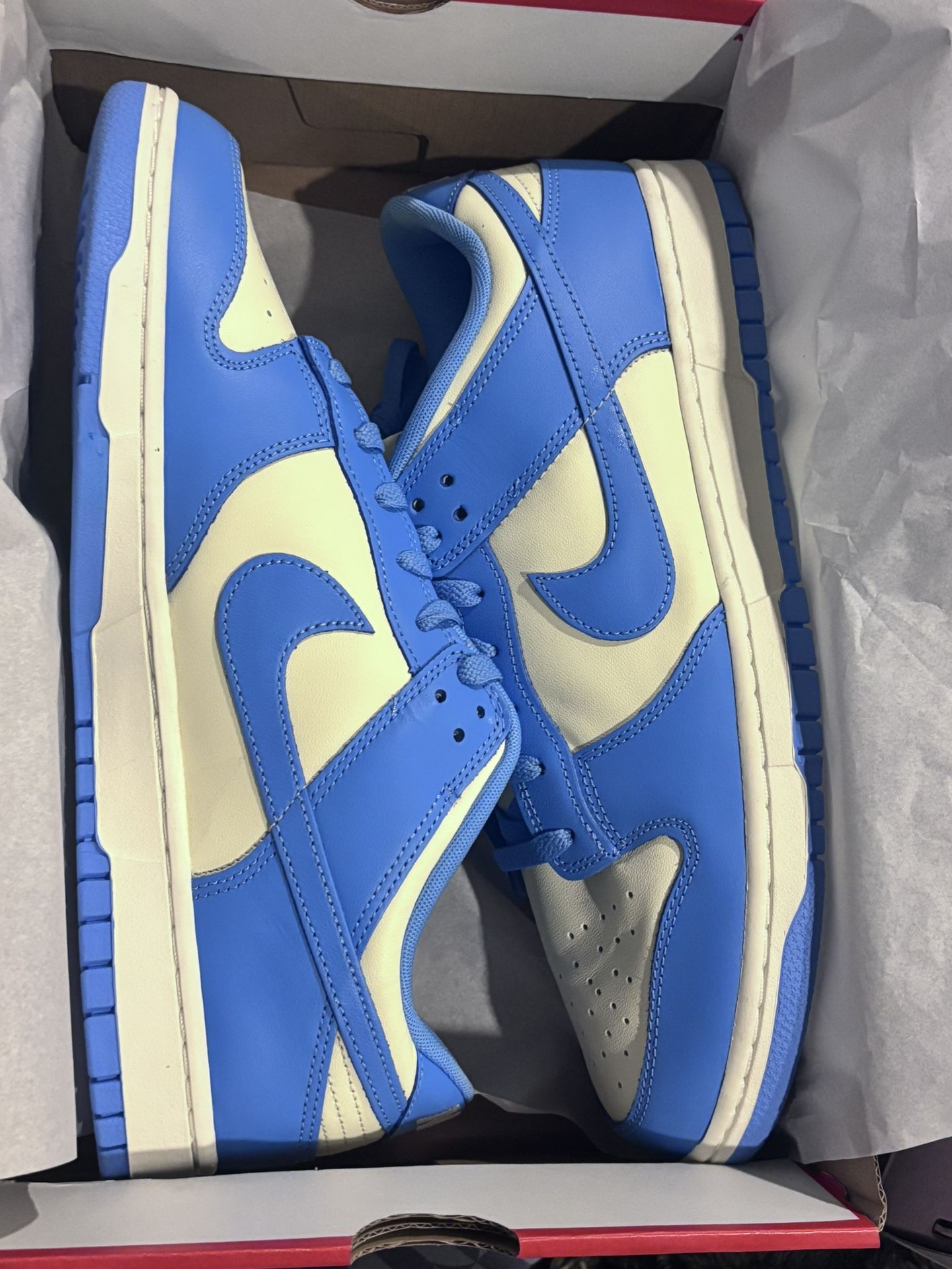 University Blue Nike Dunks