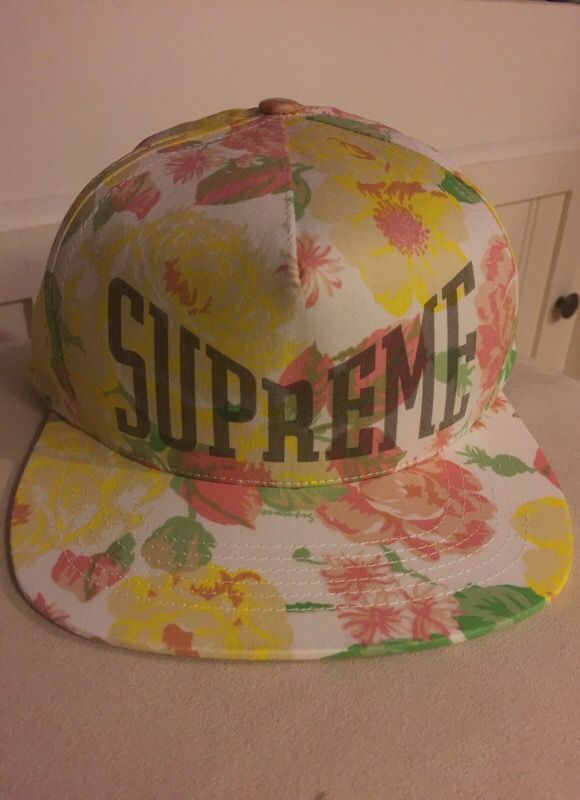 Supreme floral 5-panel hat