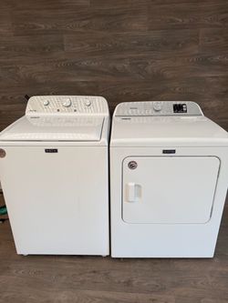 Maytag washer and dryer electric laundry set