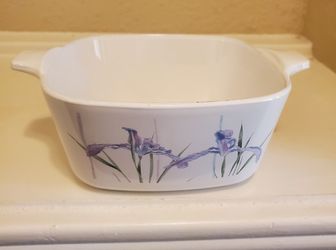 Corning "Shadow Iris" Casserole Dish P-43-B