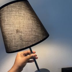 Bedside Table Lamps Set Of 2 