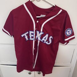 Texas Rangers Jersey Size Men’s Small 