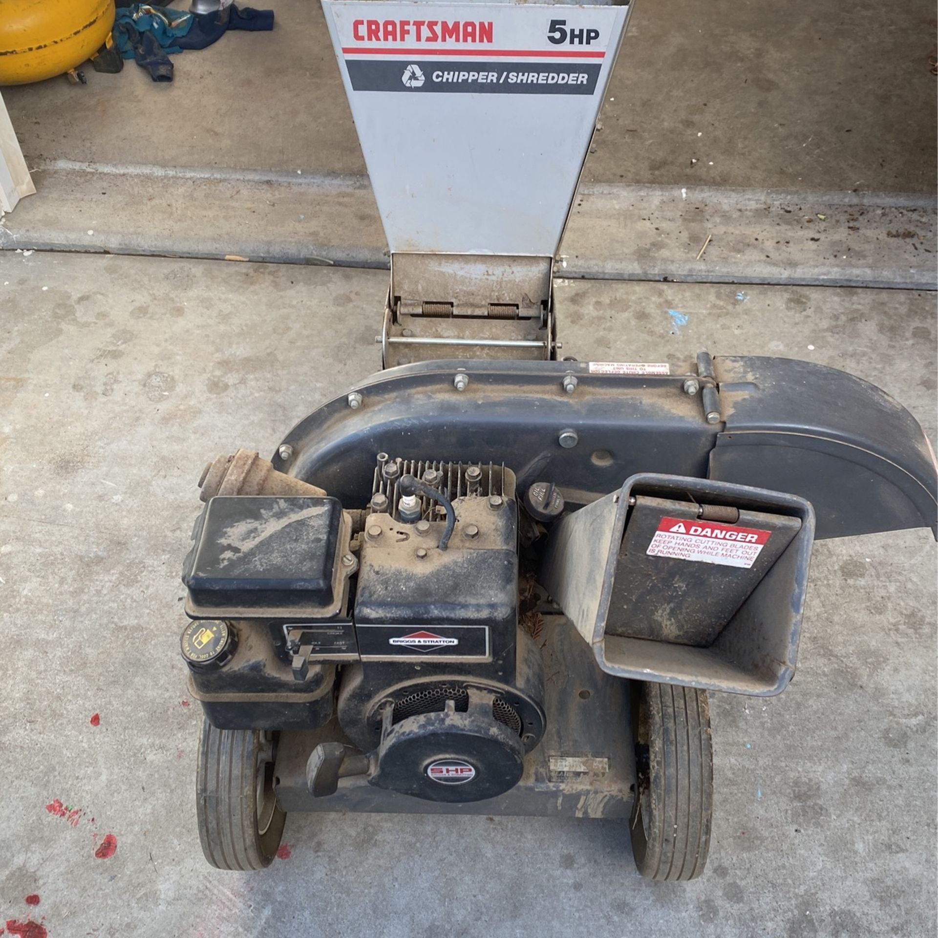 Craftsman Chipper/shredder 5hp