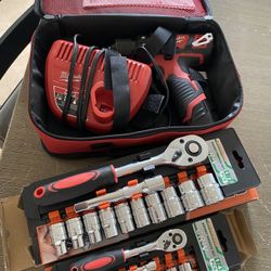 M12 Drill Set /and Tools 