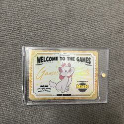 Aristocats Marie Card With Protector 