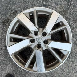 1 Spare Rim 20 Nissan 5 Lugs 114.3 mm