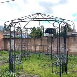 Metal Gazebo Frame $75 (used)