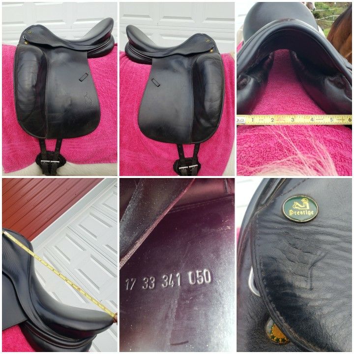 17" Prestige Dressage saddle