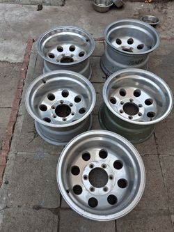 15x10 ALUMINUM WHEELS!! LAST CHANCE!! 650$