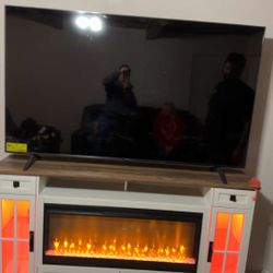 Tv Not For Sale But The Fireplace Is 