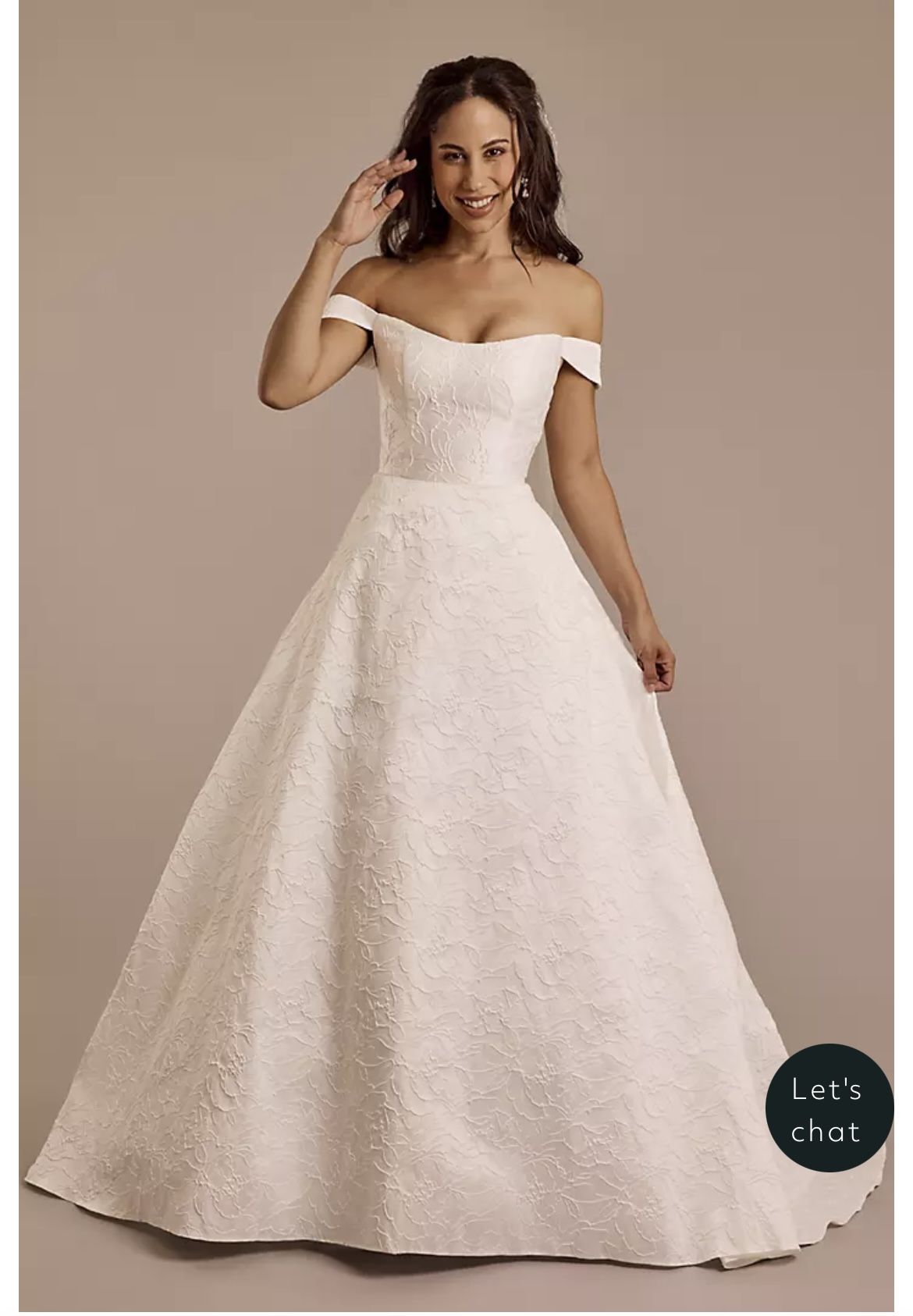 Bride Dress ( Jacquard Ots Ballgown)