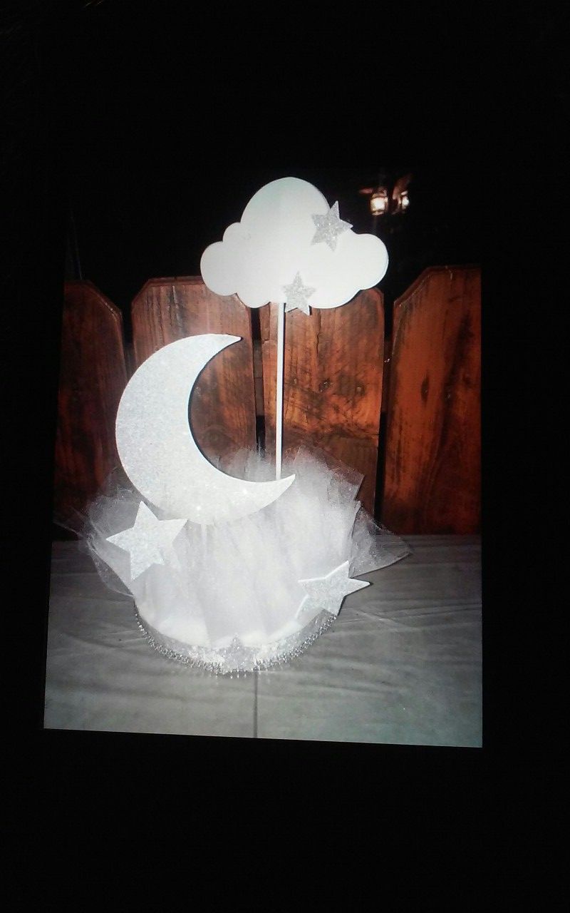 I have 10 twinkle twinkle little star centerpieces that I didn't use all handmade