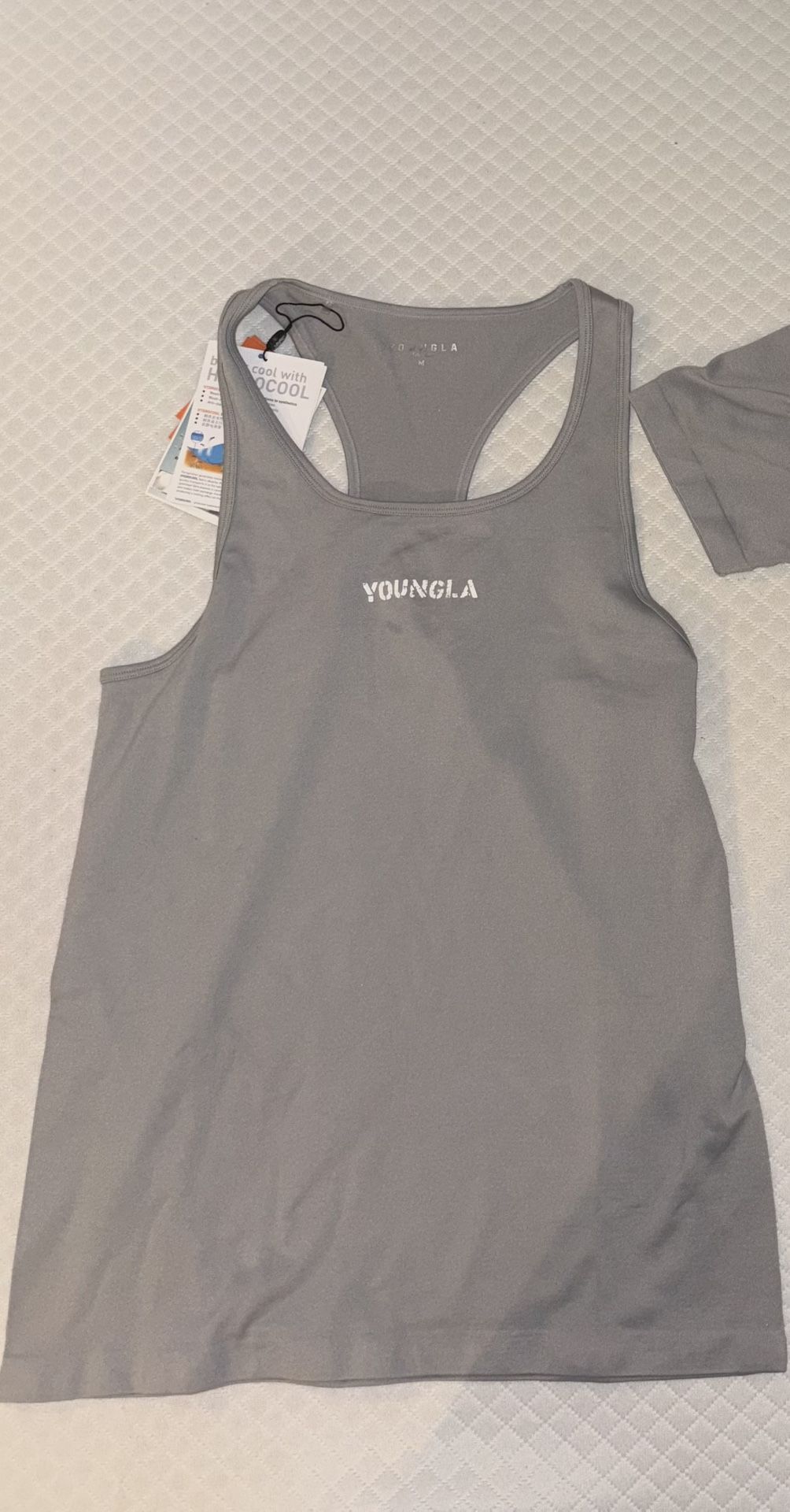 YOUNGLA 302 SUPERVILLAIN STRINGER (GREY)