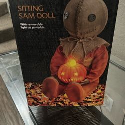 Sitting Sam Doll